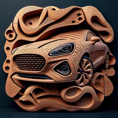 3D мадэль Ford Puma 2019 (STL)